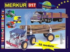 shumee Stavebnice MERKUR 017 Kamion 10 modelů 202ks v krabici 26x18x5cm