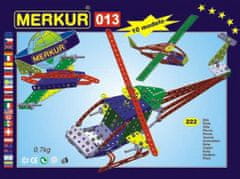 shumee Stavebnice MERKUR 013 Vrtulník 10 modelů 222ks v krabici 26x18x5cm