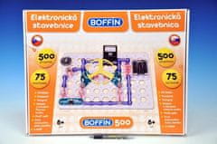 shumee Stavebnice Boffin 500 elektronická 500 projektů na baterie 75ks v krabici 50x39x5cm