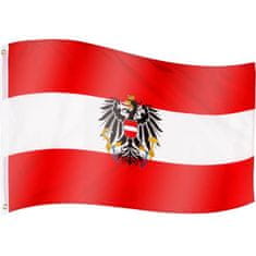 Greatstore Vlajka Rakúsko - 120 cm x 80 cm
