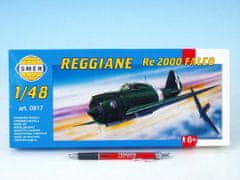 shumee Model Reggiane RE 2000 Falco 1:48 16,1x22cm v krabici 31x13,5x3,5cm