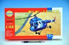 shumee Model Kliklak Vrtulník Mil Mi 2 - Policie 27,6x30cm v krabici 34x19x5,5cm