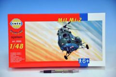 shumee Model Kliklak Vrtulník Mil Mi-2 27,6x30cm v krabici 34x19,5x5,5cm