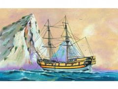 shumee Model Black Falcon Pirátská loď 1:120 24,7x27,6cm v krabici 34x19x5,5cm