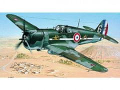 shumee Model Curtiss P-36/H.75 Hawk 11,6x15,7cm v krabici 25x14,5x4,5cm