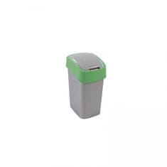 Greatstore Odpadkový koš FLIPBIN 10l - zelený CURVER
