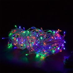 shumee Vianočné LED osvetlenie 10 m - farebná 100 LED + ovládač