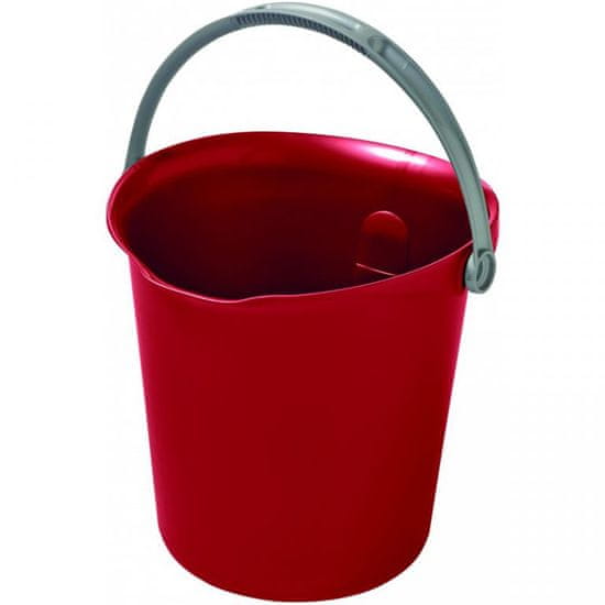 Greatstore Uklízecí kbelík 9l - červený CURVER