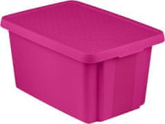 shumee Úložný box s vekom 45 L - fialový CURVER
