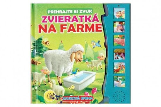 shumee Zvuková kniha Zvieratká na farme SK verzia 20x20 cm