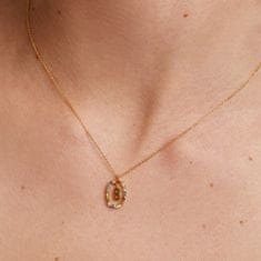 PDPAOLA Krásny pozlátený náhrdelník písmeno "B" LETTERS CO01-261-U (retiazka, prívesok)
