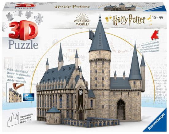 Ravensburger 3D Puzzle Harry Potter - Rokfortský hrad 540 dielikov