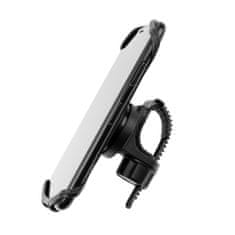 Odnímateľný silikónový držiak mobilného telefónu na bicykel Bikee 2 FIXBI2-BK, čierny