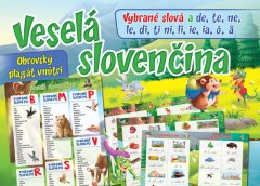 Veselá slovenčina - Vybrané slová, Obrovský plagát vnútri