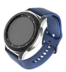 FIXED Silikónový remienok Silicone Strap so šírkou 20mm pre smartwatch, modrý FIXSST-20MM-BL