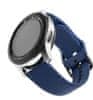 Silikónový remienok Silicone Strap so šírkou 20mm pre smartwatch, modrý FIXSST-20MM-BL