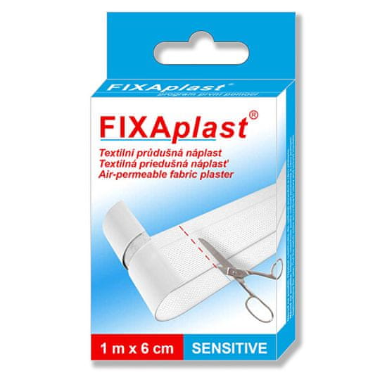 Fixaplast Náplasť FIXAPLAST SENS itive 1 mx 6 cm