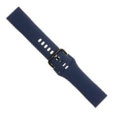 FIXED Silikónový remienok Silicone Strap so šírkou 22mm pre smartwatch, modrý FIXSST-22MM-BL