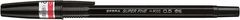 Zebra Guľôčkové pero "H-8000", čierna, 0,21 mm, s viečkom E20661
