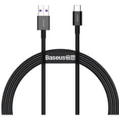 BASEUS Superior Series Type-C kabel, hitro polnjenje, 66W, 2 m črn