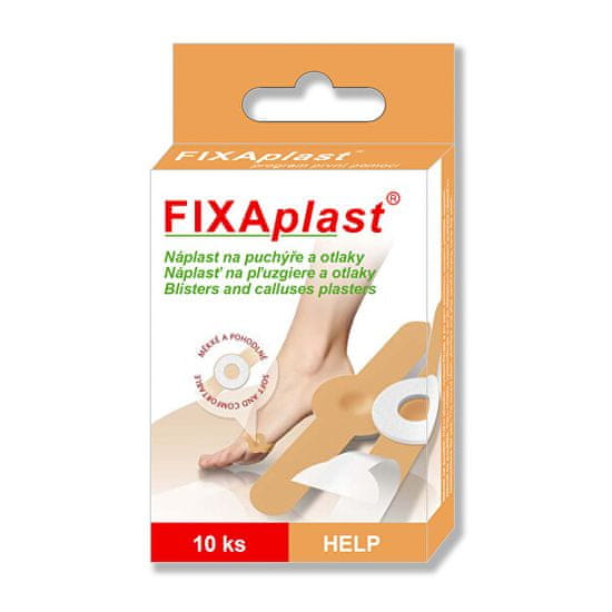 Fixaplast Náplasť FIXAPLAST HELP (na pľuzgiere) 10 ks
