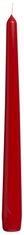 Bolsius Sviečky bolsius Tapered 245/24 mm, klasické červené, bal. 12 ks
