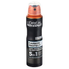 Loreal Paris Antiperspirant v spreji pre mužov Carbon Protect 5v1 150 ml