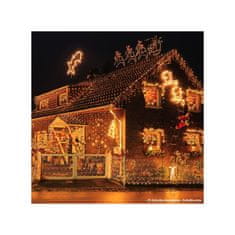 Greatstore Vianočné LED osvetlenie - 60 m, 600 LED, teple biele