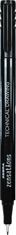 Zebra Technické pero, čierna, 0,4 mm, 30094