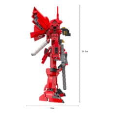 Cogo Warrior stavebnica Bojový robot HIGHT-AN kompatibilná 613 dielov