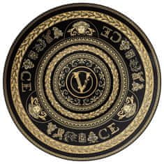 Rosenthal Versace ROSENTHAL VERSACE VIRTUS GALA BLACK Servírovací tanier 33 cm