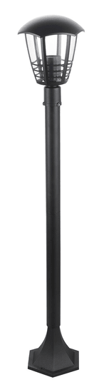 Rabalux Rabalux vonkajšie stĺpikové svietidlo Marseille E27 1x MAX 60W čierna IP44 8568