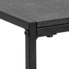 Design Scandinavia Konferenčný stolík Infinity, 120 cm, čierna