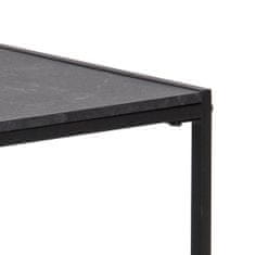 Design Scandinavia Konferenčný stolík Infinity, 120 cm, čierna