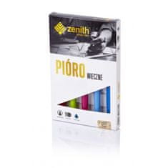 Astra ZENITH Omega Pastel, 5ks Plniace pero + náplň, mix farieb, krabička, 10560500