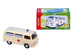 shumee Auto VW Ambulance kov 12cm 1:43 v krabičce Kovap