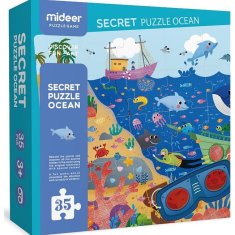 Mideer puzzle s tajomstvom - Oceán - rozbalené