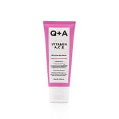 Q+A Antioxidačné maska s vitamínmi A, C, E (Warming Gel Mask) 75 ml