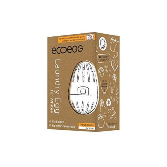 Ecoegg Pracie vajíčko na biele prádlo na 70 praní - pomaranč
