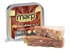 Marp Wild Boar vanička pre psov s diviakom 16x100 g (15 + 1 ZADARMO)