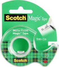 3M Lepiaca páska "Magic Tape 810", s odvíjačom, 19 mm x 7,5 m, 7100093940/UU005551005