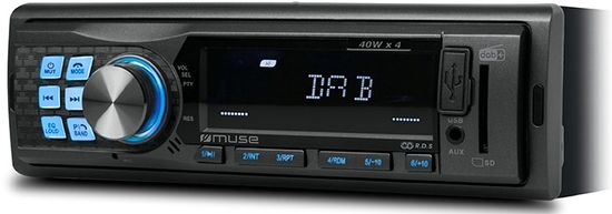 Muse M-199DAB, autorádio s USB, DAB a BT
