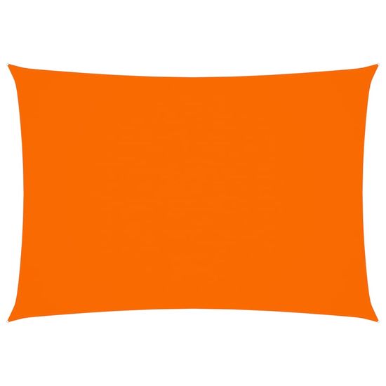 Vidaxl Tieniaca plachta oxfordská látka obdĺžniková 3x5 m oranžová