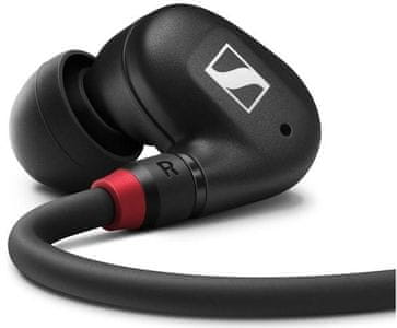 audiofilské káblové slúchadlá sennheiser ie 40 pre vynikajúci zvuk širokopásmový menič odpojiteľný kábel odolný typ konektora puzdro v balení 