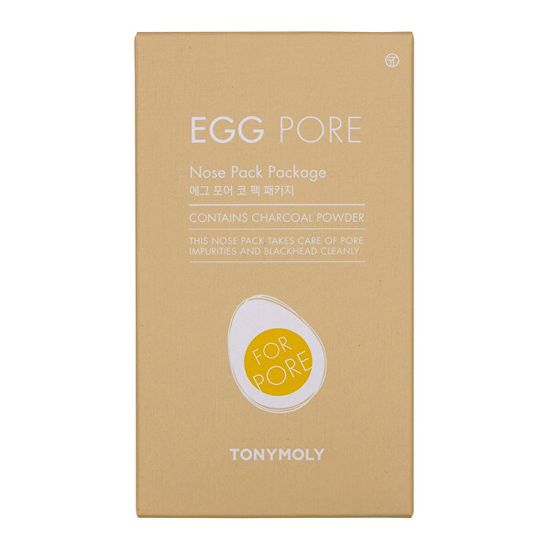 Tony Moly Náplasť na nos proti čiernym bodkám Egg Pore (Nose Pack Package) 1 ks