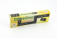 Greatstore Domino Classic 28ks společenská hra plast v krabičce 21x6x3cm