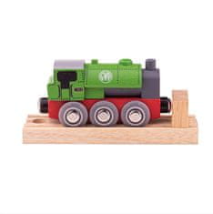 Bigjigs Toys Bigjigs Rail Drevená lokomotíva GWR zelená