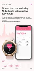 Wotchi Smartwatch W33PS - Pink Silicone