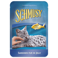 Schmusy Vrecká Fish tuniak + sardinky 24x100 g EXPIRÁCIA 27/5/2022