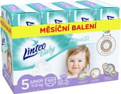 LINTEO Plienky Baby Prémium JUNIOR (11-21 kg) 168 ks